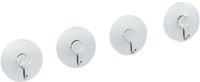 Fackelmann Set van 4 zuignaphaken Tecno