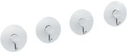 Fackelmann Set van 4 zuignaphaken Tecno