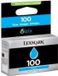 Lexmark 014N0900B Blauw Origineel Inktcartridge