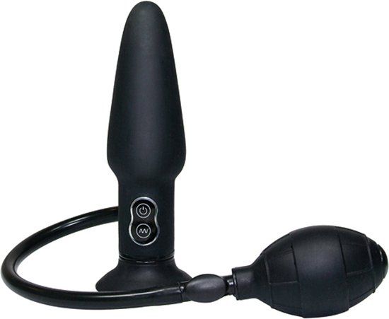 You2Toys True Black Vibrating Anal Plug - 4024144574612