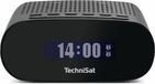 TechniSat TECHNIRADIO 50 - Compacte wekkerradio (DAB+, FM-wekker met groot LCD-display, dubbel alarm, hoofdtelefoonaansluiting, 1 watt, USB-voeding) zwart