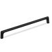 SOTECH 132937 knop & greep voor kasten - Zwart, Aluminium, 11 mm breed, 30 mm hoog