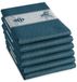 DDDDD Serviette de cuisine Bees Petrol - Set van 6 - 100% Katoen - 60x65 cm - Jacquard Geweven & Hoge Absorptie