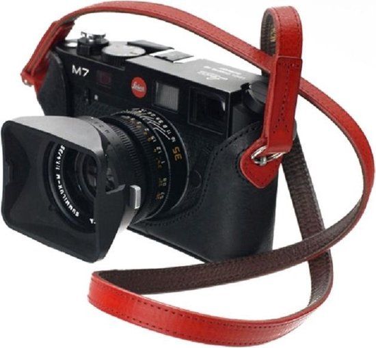 Artisan & Artist ACAM 280 Camera Strap - Italian Leather - Red