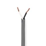 Nedis COTR15030GY100 audio kabel 100 m Grijs