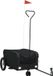 vidaXL Fietstrailer - 45 kg - IJzer - Zwart