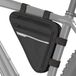 Ibenzoa® Sacoche de cadre étanche pour vélo avec propriétés réfléchissantes et grand espace de rangement