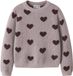 Name it Gebreide trui Regular fit Paars Dames 110
