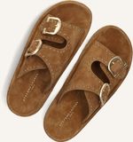 Stefano Lauran Dk56658 Slippers - Dames - Bruin - Maat 42