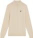 Lyle &amp; Scott Lyle & Scott 1/4 Zip Jumper Truien & Vesten Jongens - Sweater - Hoodie - Vest- Creme - Maat 134/140