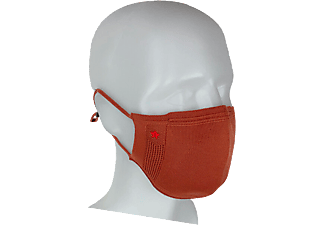 Red Star Herbruikbare Barriere Mondmasker Medium Brown Bombay