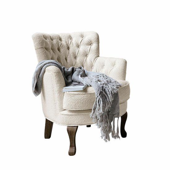 Loberon Fauteuil Calgary crème