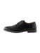 Next - Heren - Derby-schoenen met marineblauwe contrasterende zool, brede pasvorm - Zwart