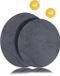 NAZROM® Induction Protector - Set of pan protectors for hob - Elegant grey