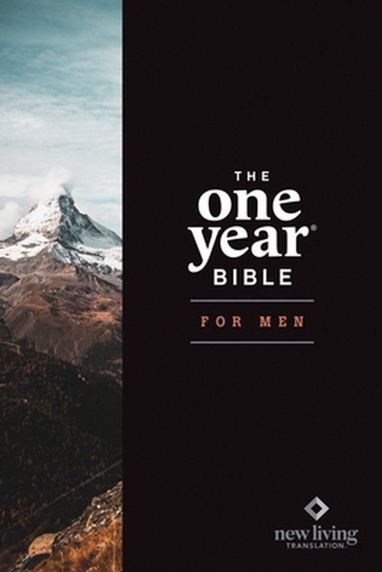NLT The One Year Bible for Men (Hardcover) - English