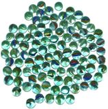 Funny Fashion Speelgoed knikkers - cat eye - 100x st - knikkerset pour enfants - verre - 16 mm - environ 1 kilo