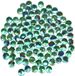 Funny Fashion Speelgoed knikkers - cat eye - 100x st - knikkerset pour enfants - verre - 16 mm - environ 1 kilo