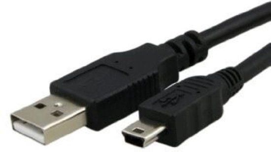 Caruba USB 2.0 A Male - Mini Male 5-Pin Cable - 2 Meter