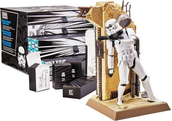 Star Wars - Adventkalender voor 24 Dagen (In elkaar te zetten Stormtrooper-figuur)