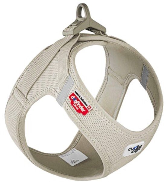 Curli Vest Harness Clasp Air-Mesh - Beige - S