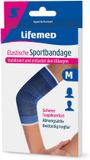 Lifemed sportbandage elleboog maat S blauw elastiek volwassenen