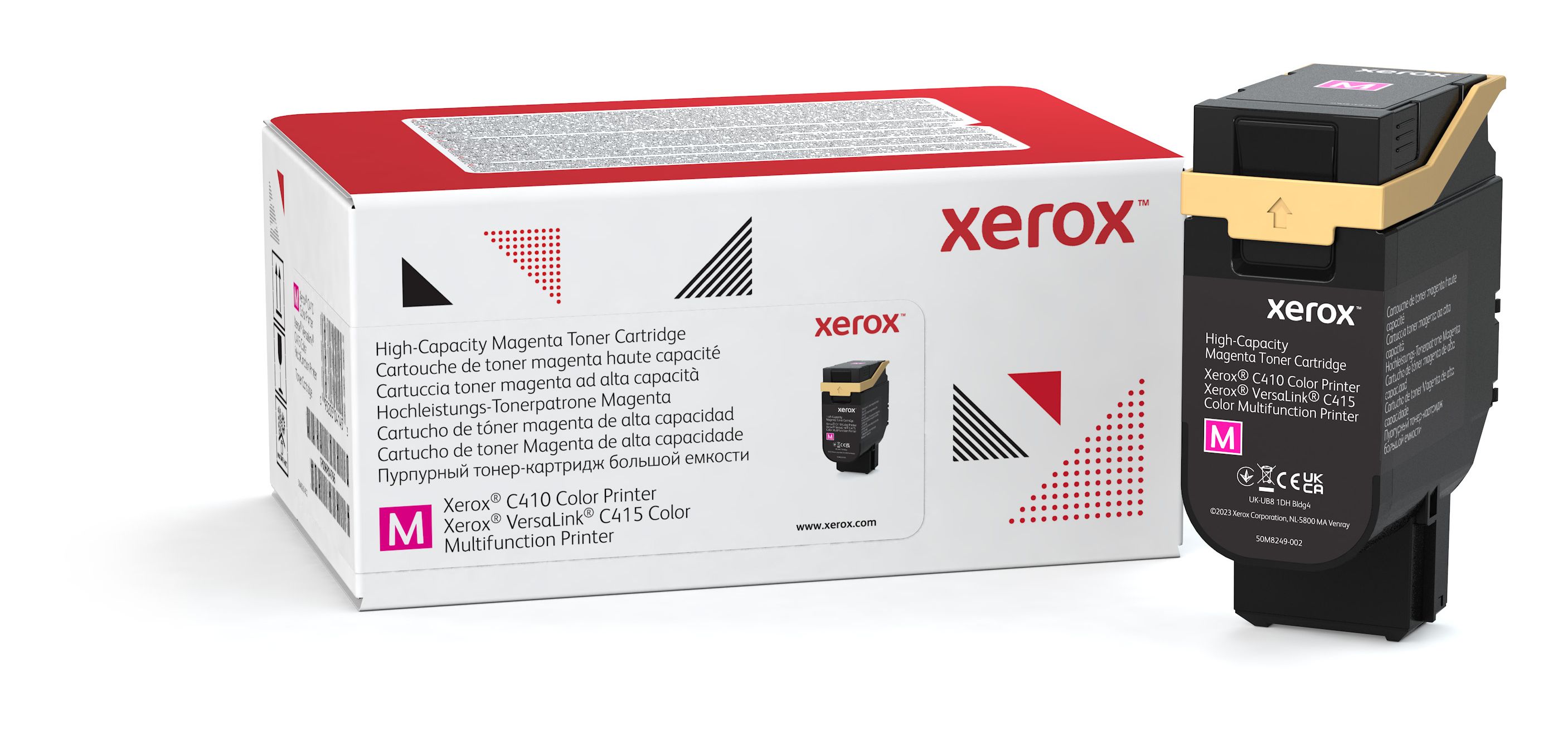 Xerox 006R04687 - Magenta Toner Cartridge - High Yield (7,000 Pages) - Original