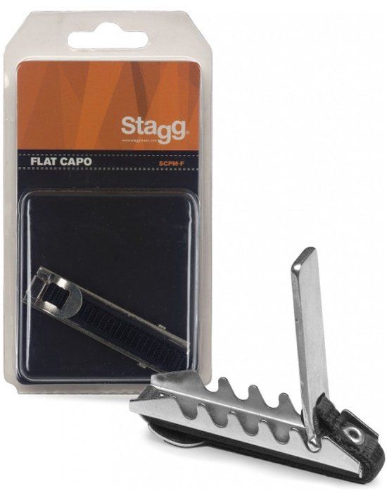 Stagg Gitaar Capo Flat SCPM-F