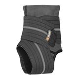 ShockDoctor Enkelbandage met Compressie Wrap - Zwart - Maat L