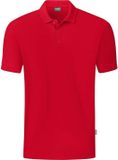 Jako Organic Polo Heren - Rood | Maat: XL