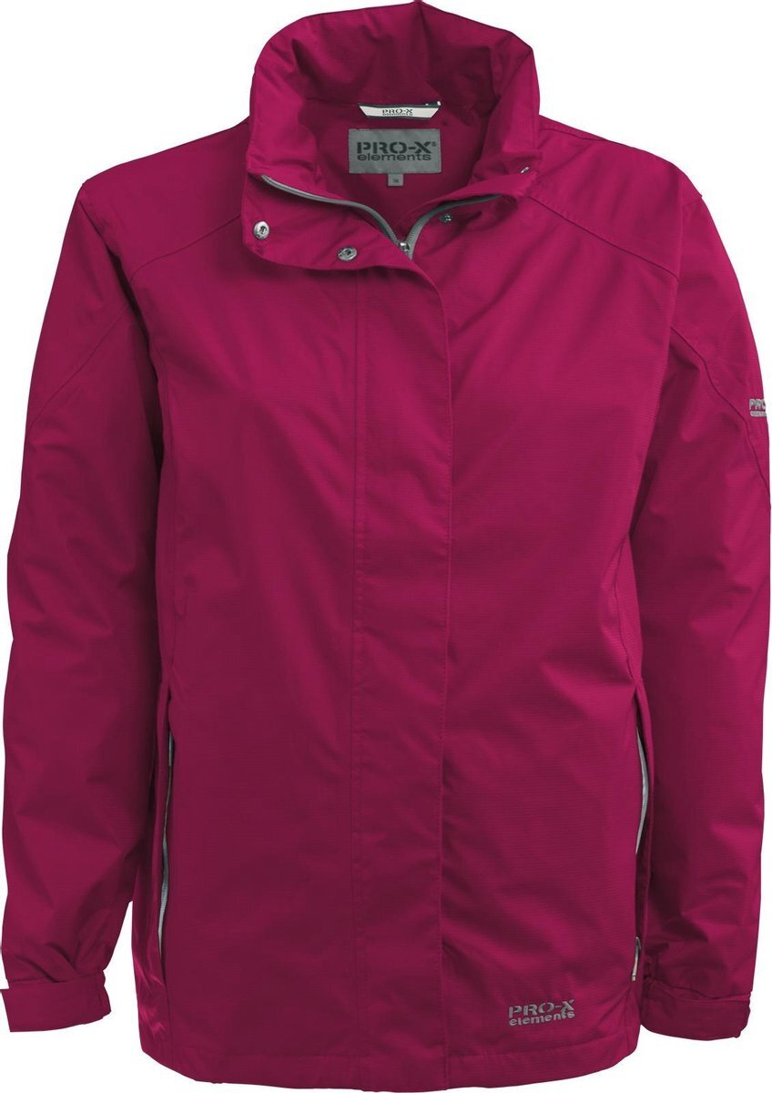 Pro-x Elements Pro-x Elements Outdoorjas Carrie Dames Polyester Bordeaux Mt 34