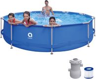 Avenli Zwembad - Rond Framezwembad 366x76 cm - 6125 L - Inclusief Filterpomp