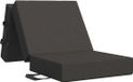 vidaXL Vouwbare Sofa Bed 90 x 63 x 45 cm Donkergrijs