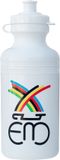 Retro Cycling Retro Bidon Eddy Merckx - 500ML - Wit/Regenboog - Bio Plastic