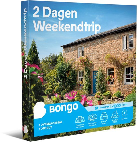 Bongo Bon - 2 Dagen Weekendtrip - Cadeaukaart