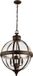 Steady Lighting Bohemian Kroonluchter - Metaal - Brons - E14 - 49.8cm