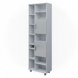 Vicco Ilias meuble de salle de bain – 60 x 190 cm blanc laqué brillant