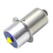 Ruiandsion Upgrade LED zaklamp lamp - (Pack van 1) 3W 6-24V 200LM P13.5S CREE LED vervangende lamp voor DEWALT Torch Tooling Lantaarn werk lampen vervangen, niet-polariteit