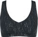 Sloggi ZERO Feel 2.0 Dames Festive Bralette Black Combination