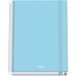 Dohe - Ruitjesschrift A5-100 Bladen Dikte 90 g/m², Formaat 16,2x21 cm, Harde Kaft, Ringband en Elastieksluiting, Ruitjes 5 mm, Schoolmateriaal - SERENITY Blauw