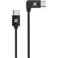 Wefix USB Type C naar USB Type C haakse kabel 1 m Zwart