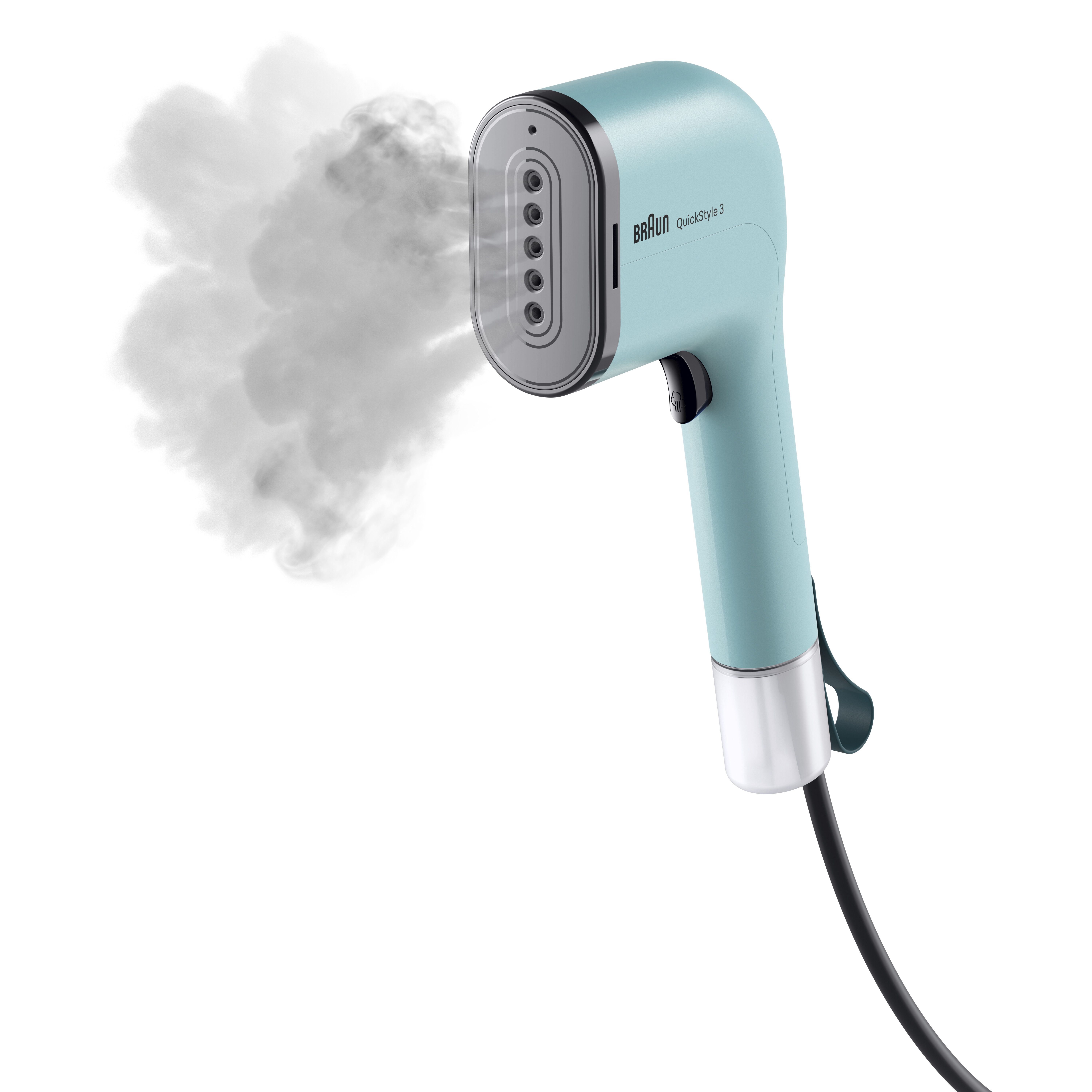 Braun QuickStyle 3 GS3013GR Handheld Garment Steamer - Light Green