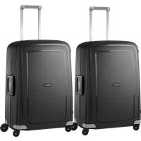 Samsonite S'Cure Spinner 69cm Duo Pack Black