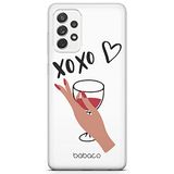 ERT GROUP Samsung A72 5G hoes origineel en officieel gelicentieerd Babaco motief XOXO 001 perfect aangepast aan de vorm van de mobiele telefoon, gedeeltelijk transparant