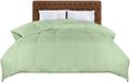 Utopia Bedding Lichtgewicht Dekbed 135x200 cm, Gewatteerd met Polyester Vulling, Zacht Zomerdekbed met Hoeklabels (Saliegroen)