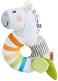 Greifling Haba Rammelaar - Grijpspeeltje - Zebra - 6m+
