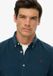 Superdry Classic Needle Cord Overhemd Heren Lange Mouwen Shirts Insignia Blue M