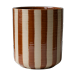 DBKD Cache-pot Line Ø14x16 cm Stripe nougat