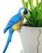 Décoration d'oiseaux de jardin pour l'extérieur, sculpture d'oiseaux résistante aux intempéries