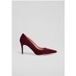 LK Bennett Floret New Closed Courts Burgundy