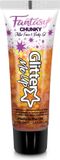 Paintglow Fantasy Chunky Glitter - Gezicht & body gel - Festival glitters - Face jewels - Make up - Dragon Heart Oranje - 12ml